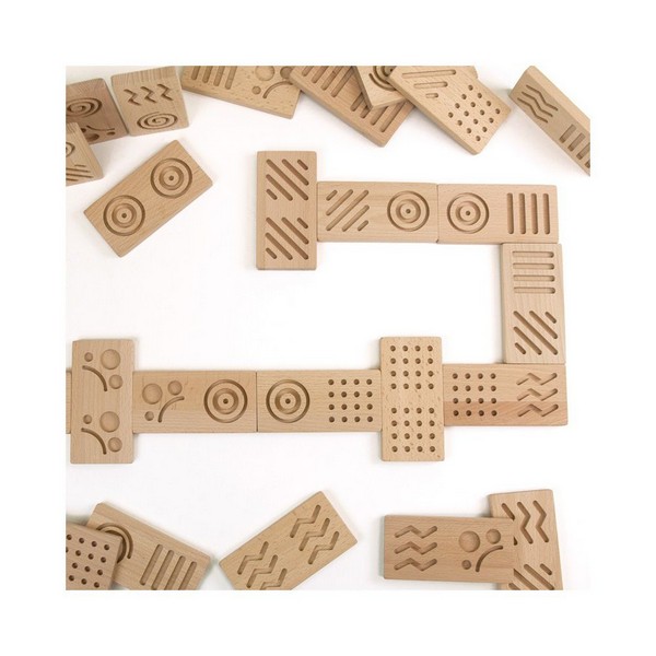 Продукт Andreu toys Гигант - Дървено сензорно домино - 0 - BG Hlapeta